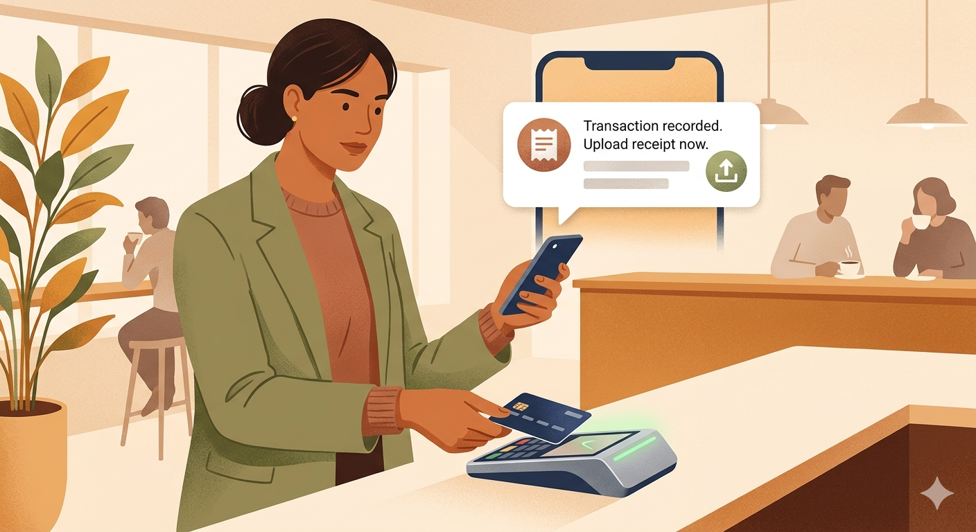 Real-time transaction data available immediately — same action, completely different outcome
